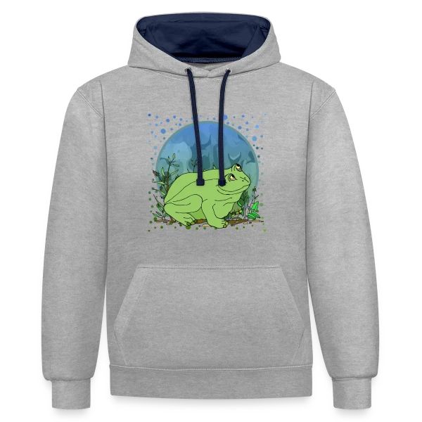 L'Énigme du Chiffre Mystère sur Sweat à capuche contrasté