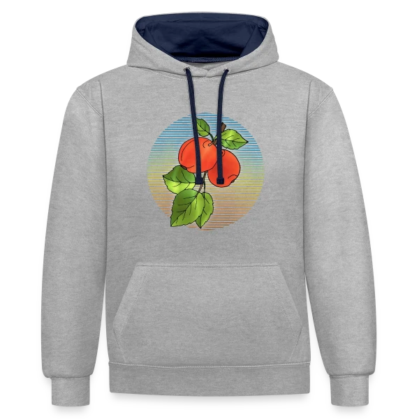 Chiffre 4552 Intemporel sur Sweat à capuche contrasté