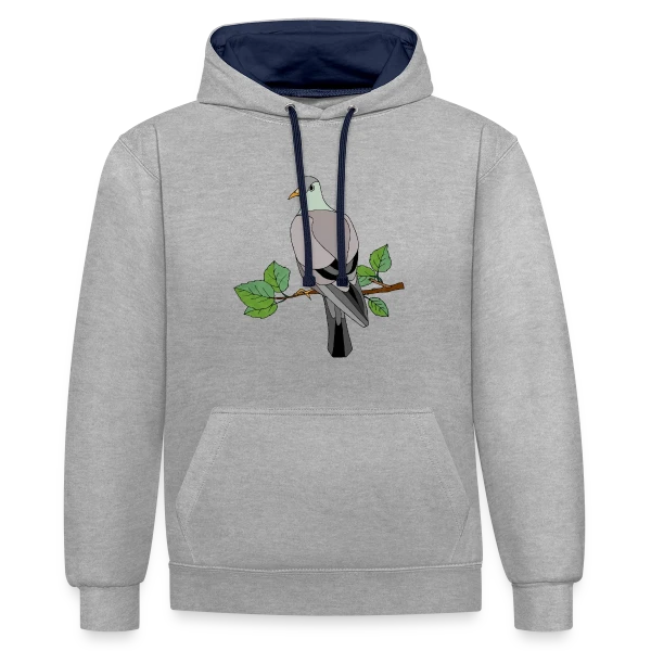 Millésime 1995 sur Sweat à capuche contrasté