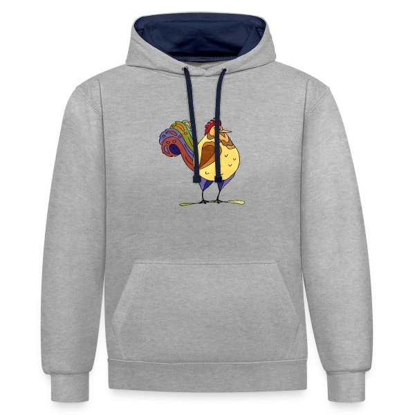 Énigme Numérique 4194 sur Sweat à capuche contrasté
