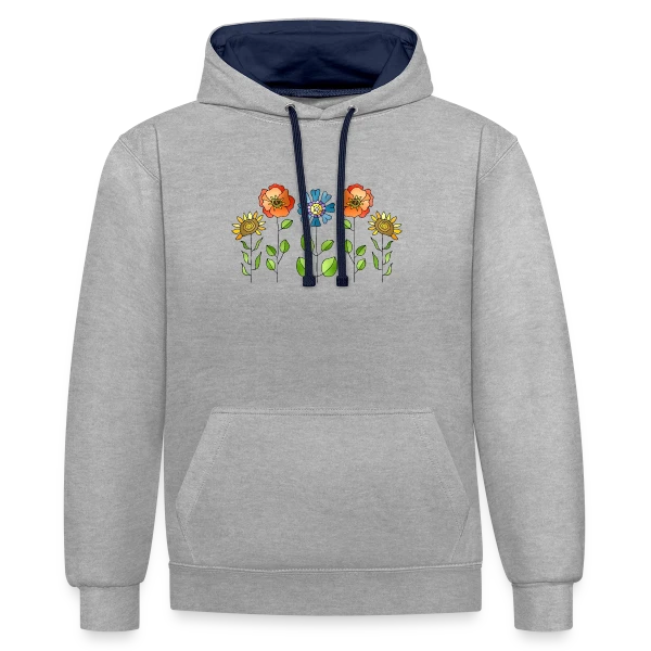 Code Secret 4180 sur Sweat à capuche contrasté