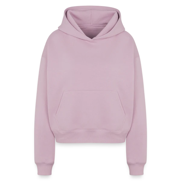 Maquette de Sweat à capuche cropped oversize femme SPREAD à personnaliser