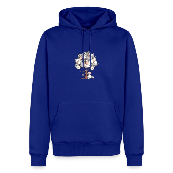 Petit Mouton Laineux Câlin sur Sweat à capuche Premium bio Homme