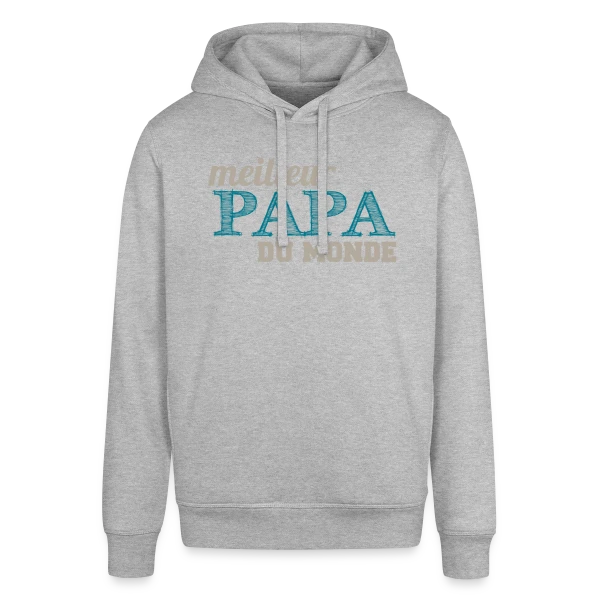 Maquette de Sweat à capuche SOUNDER Stanley/Stella Unisexe « Le Meilleur Papa du Monde - Cadeau Fête des Pères Original » à personnaliser