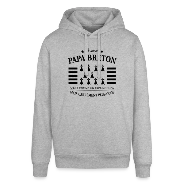 Papa Breton Authentique sur Sweat à capuche SOUNDER Stanley/Stella Unisexe