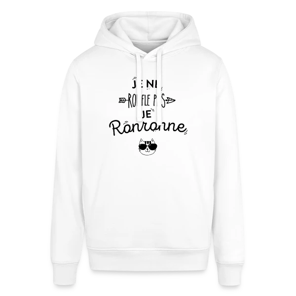 Je Ronronne sur Sweat à capuche SOUNDER Stanley/Stella Unisexe