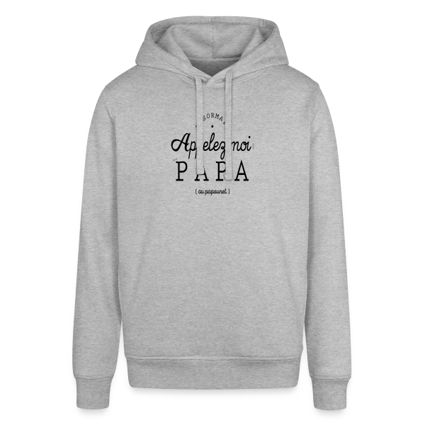 'Moi, c'est Papa Maintenant !' - Annonce Naissance sur Sweat à capuche SOUNDER Stanley/Stella Unisexe