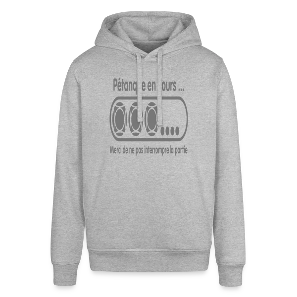 Pétanque en Cours : Ne Dérangez Pas ! sur Sweat à capuche SOUNDER Stanley/Stella Unisexe