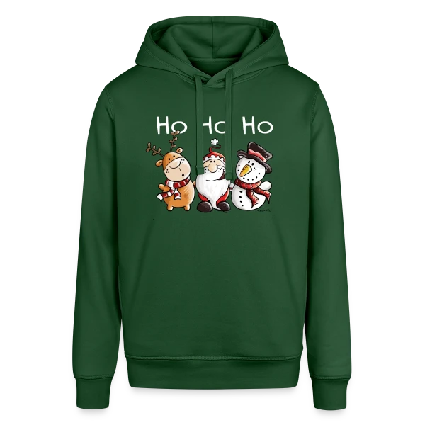 Maquette de Sweat à capuche SOUNDER Stanley/Stella Unisexe « Ho Ho Ho Père Noël et ses Amis - Fête de Noël » à personnaliser