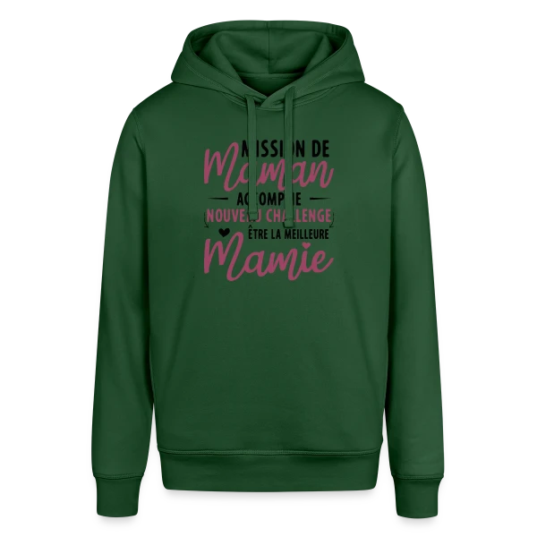 Mission Maman Accomplie : J'deviens Mamie ! Annonce Grossesse sur Sweat à capuche SOUNDER Stanley/Stella Unisexe
