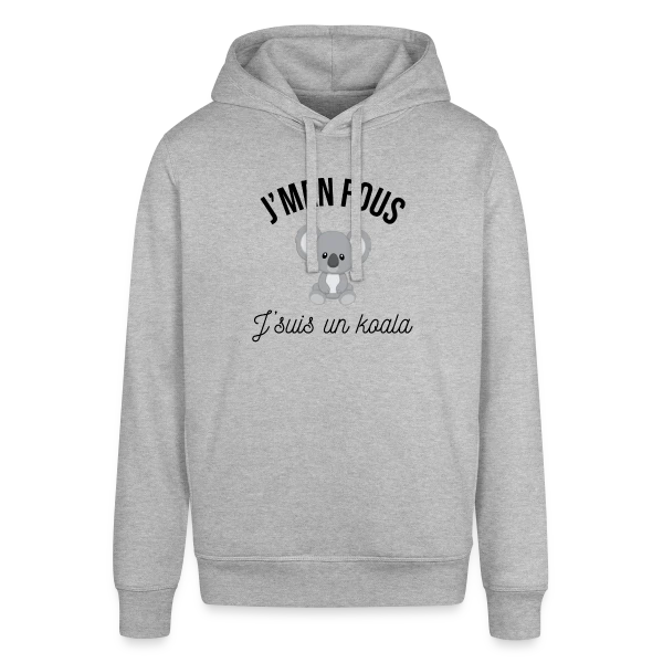 "J'm'en Fous, J'suis un Koala" - Humour Décontracté sur Sweat à capuche SOUNDER Stanley/Stella Unisexe