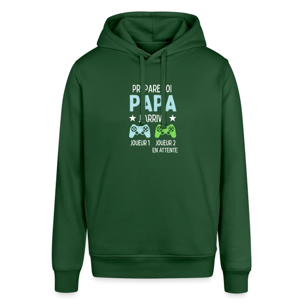 Futur Papa Gamer - Annonce Grossesse Humour sur Sweat à capuche SOUNDER Stanley/Stella Unisexe