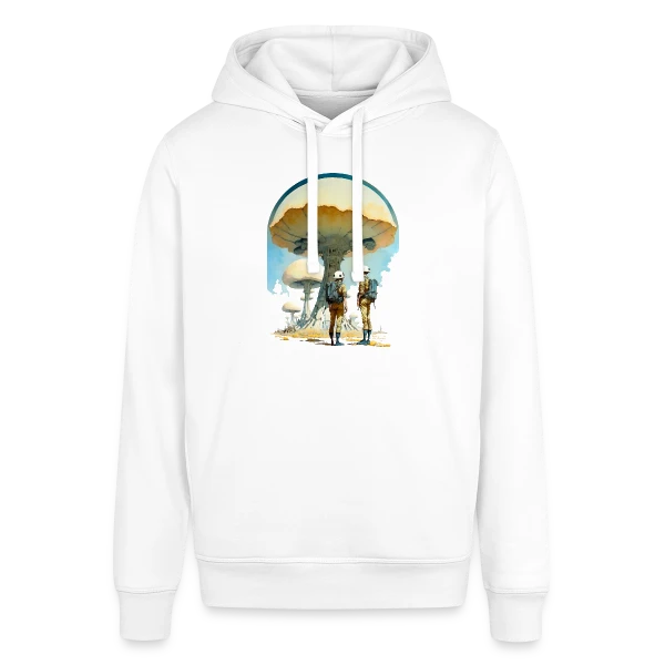 Astro-Champignons 70s Sci-Fi Spatial sur Sweat à capuche SOUNDER Stanley/Stella Unisexe