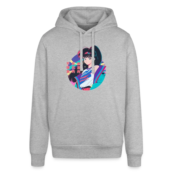 Fille Anime Rétro 80s/90s Windbreaker sur Sweat à capuche SOUNDER Stanley/Stella Unisexe