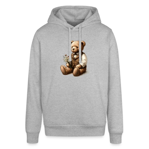 Teddy Vintage Fleuri: Douce Nostalgie sur Sweat à capuche SOUNDER Stanley/Stella Unisexe