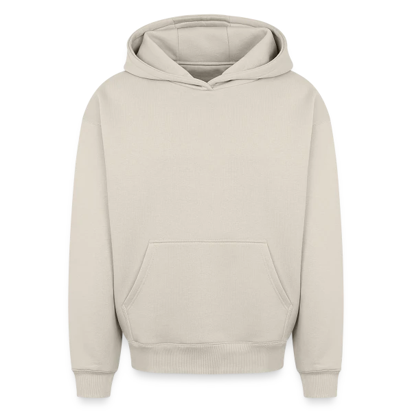 Maquette de Sweat à capuche unisexe oversize épais SPREAD à personnaliser