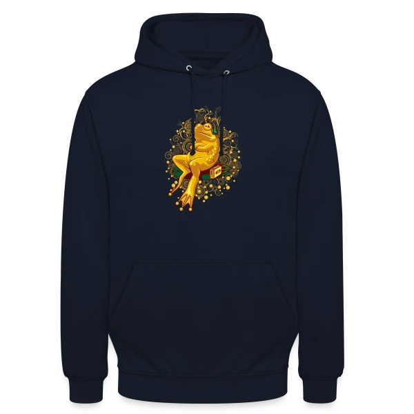 Grenouille Relax : Mode Cassette sur Sweat-shirt à capuche unisexe