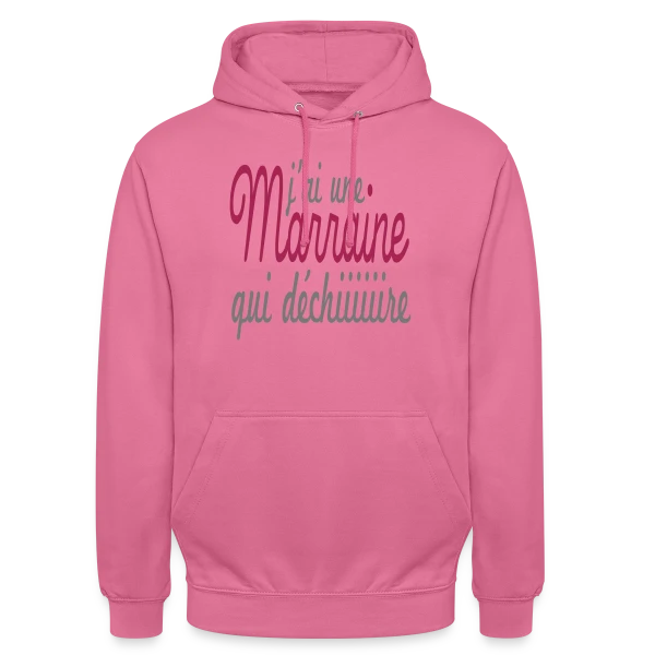 Marraine qui déchire sur Sweat-shirt à capuche unisexe