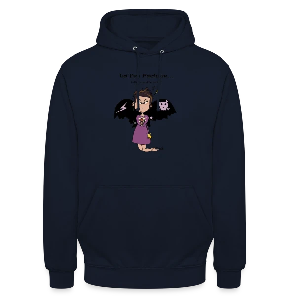 Fée Sans Chichis sur Sweat-shirt à capuche unisexe