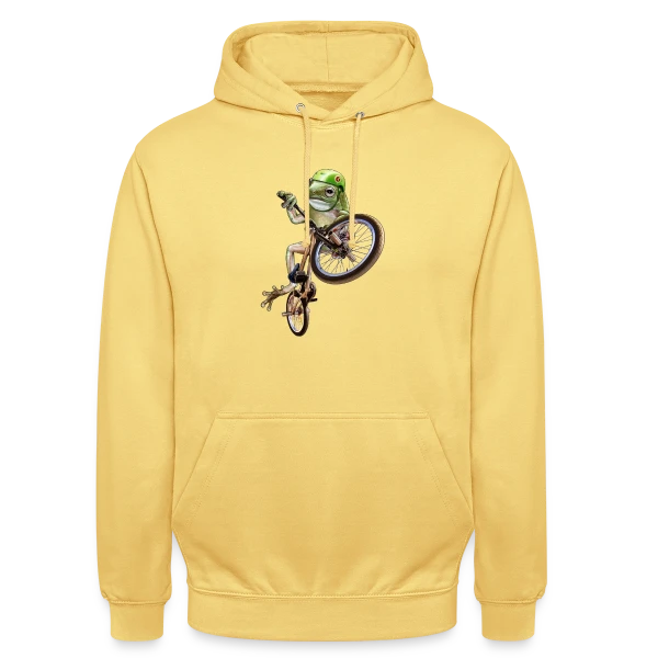 Grenouille BMX : Le Rider des Marais sur Sweat-shirt à capuche unisexe