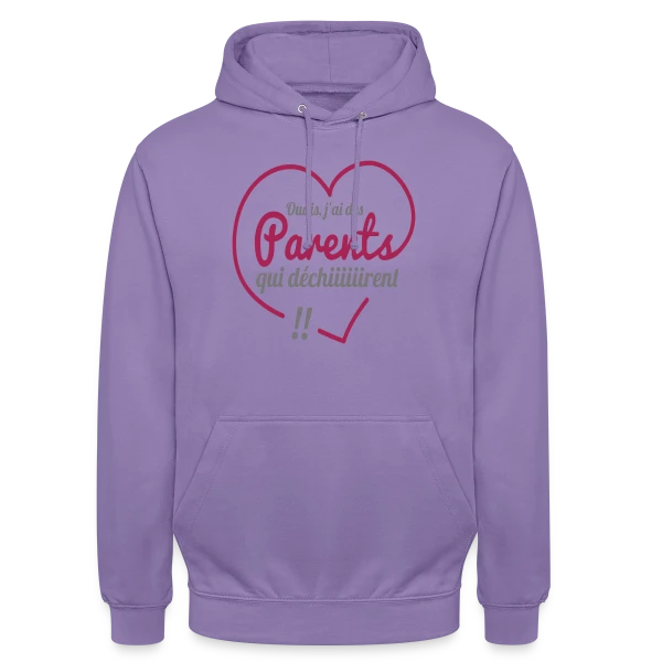 Super Parents qui Déchirent sur Sweat-shirt à capuche unisexe