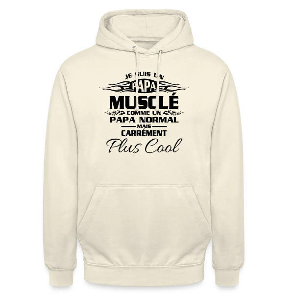 Esprit Musclé & Fitness sur Sweat-shirt à capuche unisexe