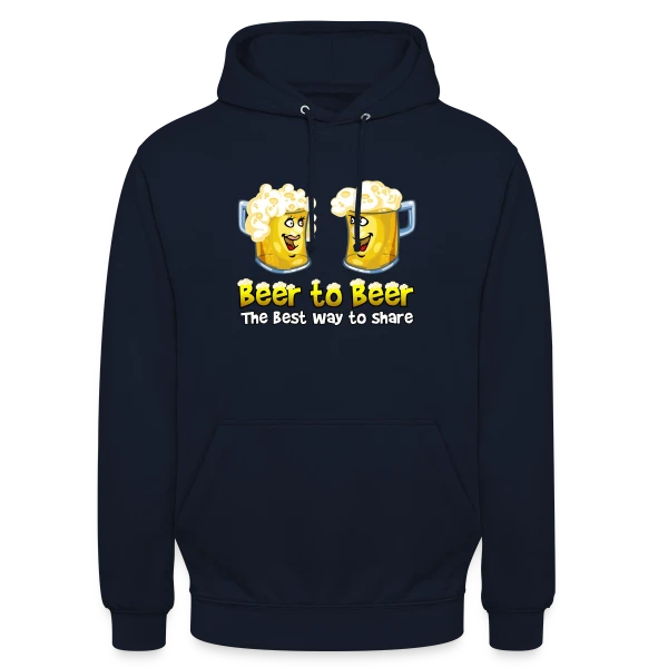 Bières entre Amis sur Sweat-shirt à capuche unisexe