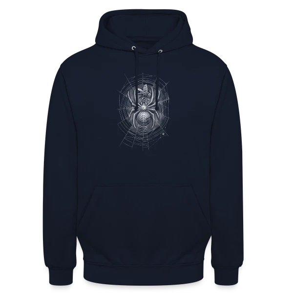 Toile d'Araignée Mystérieuse sur Sweat-shirt à capuche unisexe