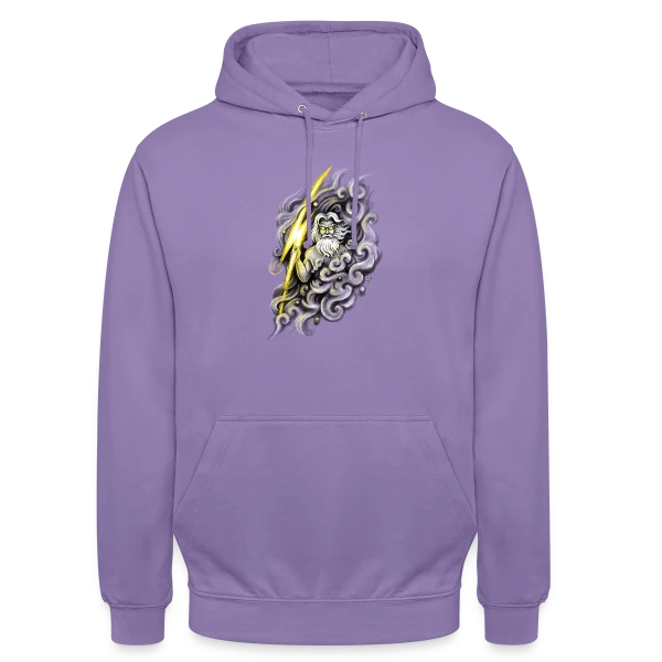 Zeus, Maître du Tonnerre sur Sweat-shirt à capuche unisexe