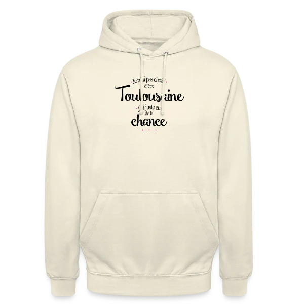 Fièrement Toulousaine : L'Esprit de la Ville Rose sur Sweat-shirt à capuche unisexe