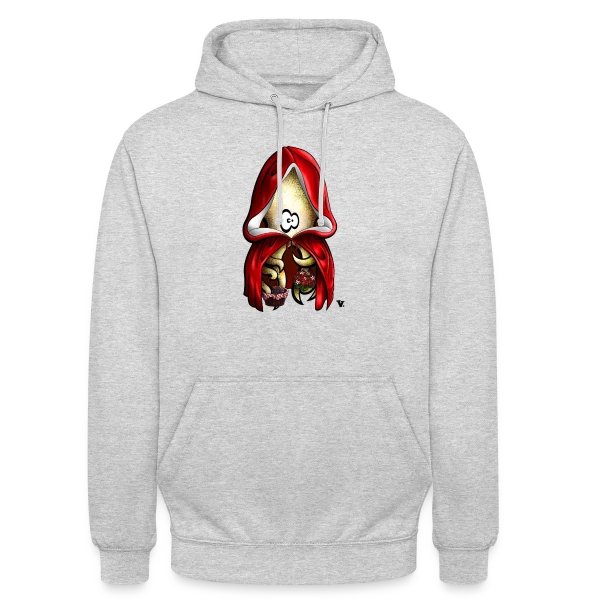 Le Petit Chaperon Poulpe sur Sweat-shirt à capuche unisexe