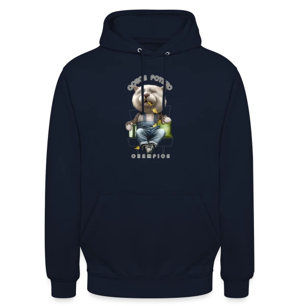 Roi du Canapé sur Sweat-shirt à capuche unisexe