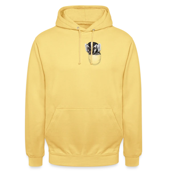 Blaireau de Poche Caché sur Sweat-shirt à capuche unisexe