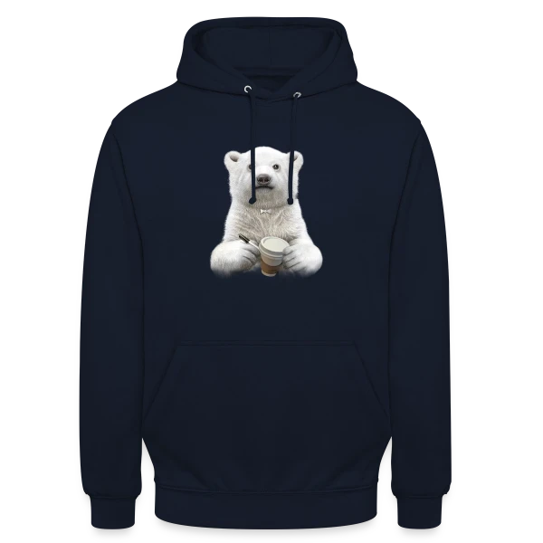 Le Barista passionné sur Sweat-shirt à capuche unisexe