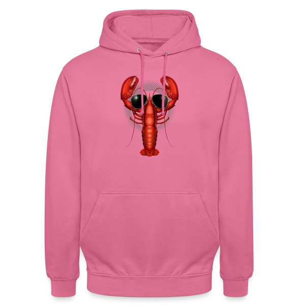 Homard Stylé sur Sweat-shirt à capuche unisexe