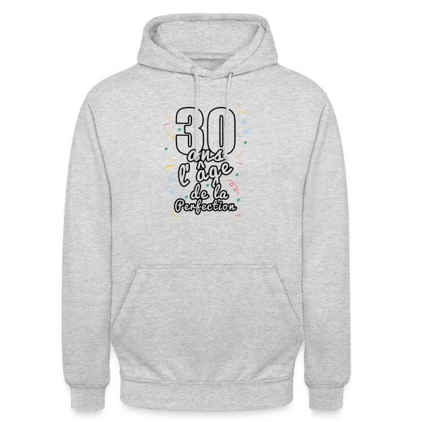 Trentenaire Stylé sur Sweat-shirt à capuche unisexe