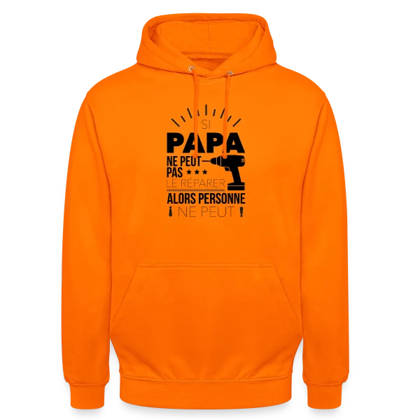 Si je peux pas... je peux pas ! sur Sweat-shirt à capuche unisexe