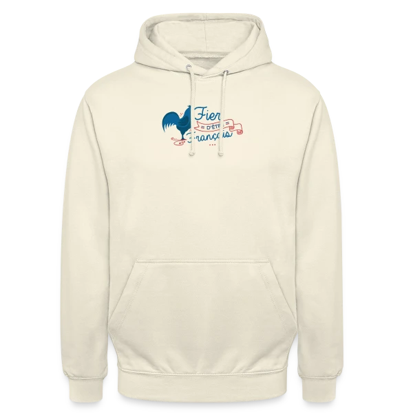 Fierté Française : Élégance et Patrie sur Sweat-shirt à capuche unisexe