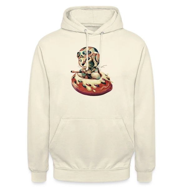 Donut Fighter sur Sweat-shirt à capuche unisexe