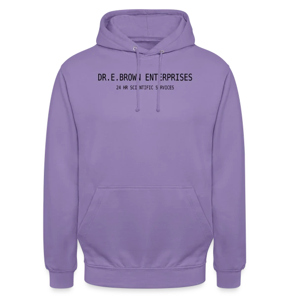 Dr. Brown : Architecte du Temps sur Sweat-shirt à capuche unisexe