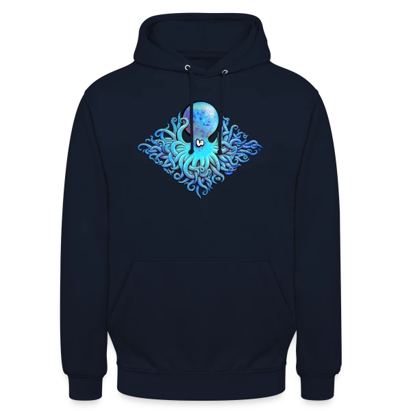 Poulpe 51 Tentacules sur Sweat-shirt à capuche unisexe