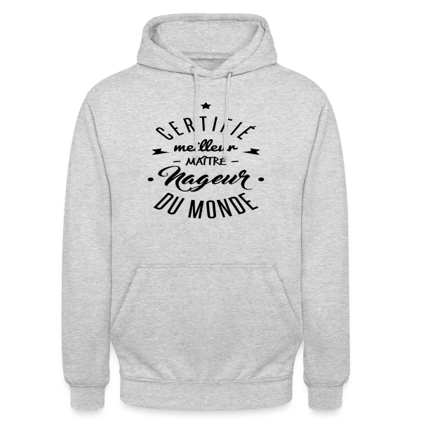 Le Meilleur Maître-Nageur sur Sweat-shirt à capuche unisexe