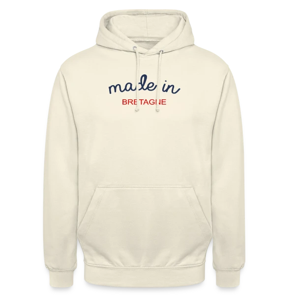 Made in Bretagne: L'Authentique Fierté Bretonne sur Sweat-shirt à capuche unisexe