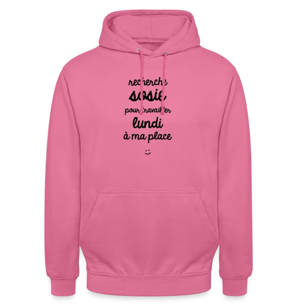 Alerte Sosie : Appel à Témoins sur Sweat-shirt à capuche unisexe
