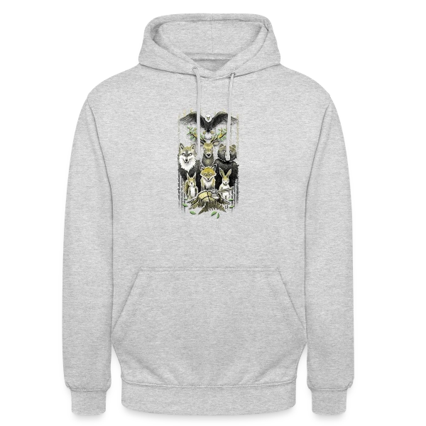 Esprits Sylvestres: Vengeance Forestière sur Sweat-shirt à capuche unisexe