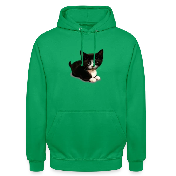 Chat Mignon : Personnalisable sur Sweat-shirt à capuche unisexe