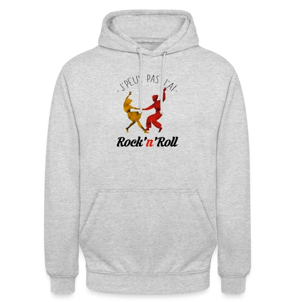 J'peux pas, j'ai Rock sur Sweat-shirt à capuche unisexe