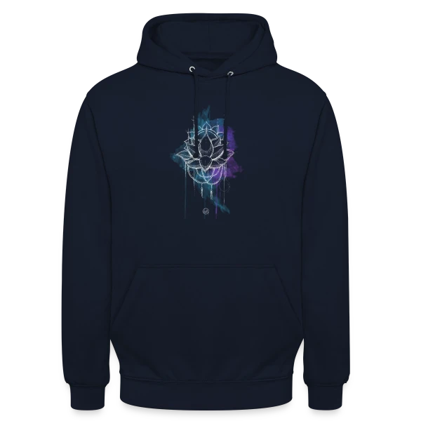 Mandala Solstice d'Été Lumineux sur Sweat-shirt à capuche unisexe