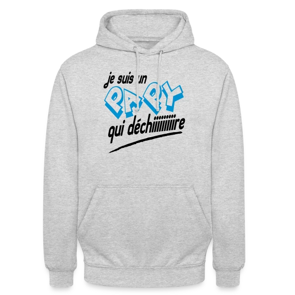 Papy d'Enfer sur Sweat-shirt à capuche unisexe