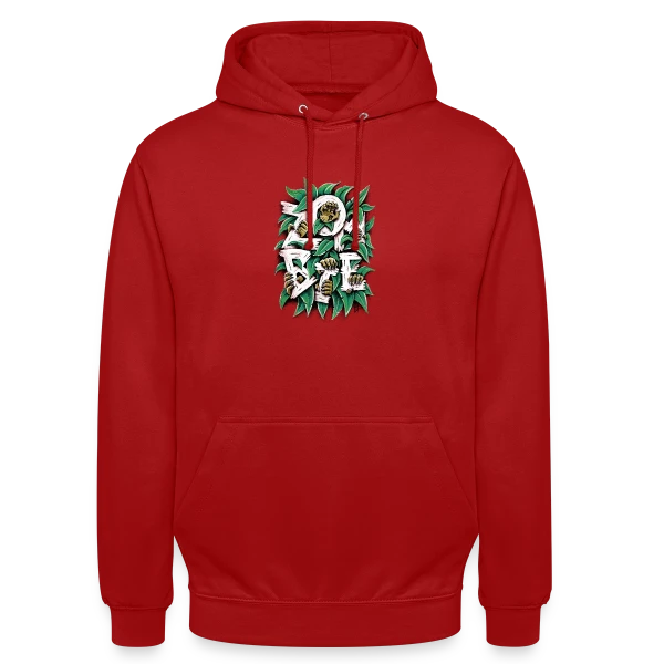 ZOMBIE : Les Griffes Végétales sur Sweat-shirt à capuche unisexe